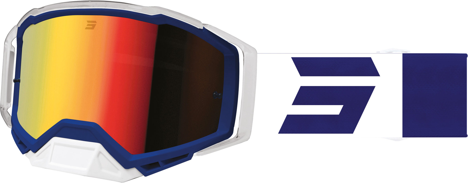Shot Core Lunettes de motocross Bleu