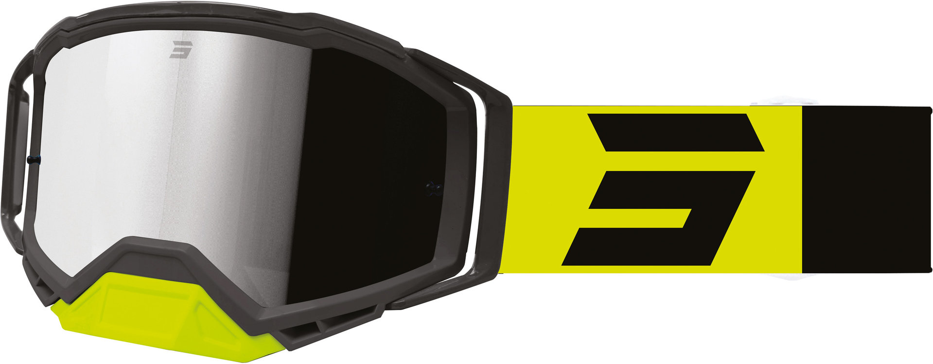 Shot Core Lunettes de motocross Jaune