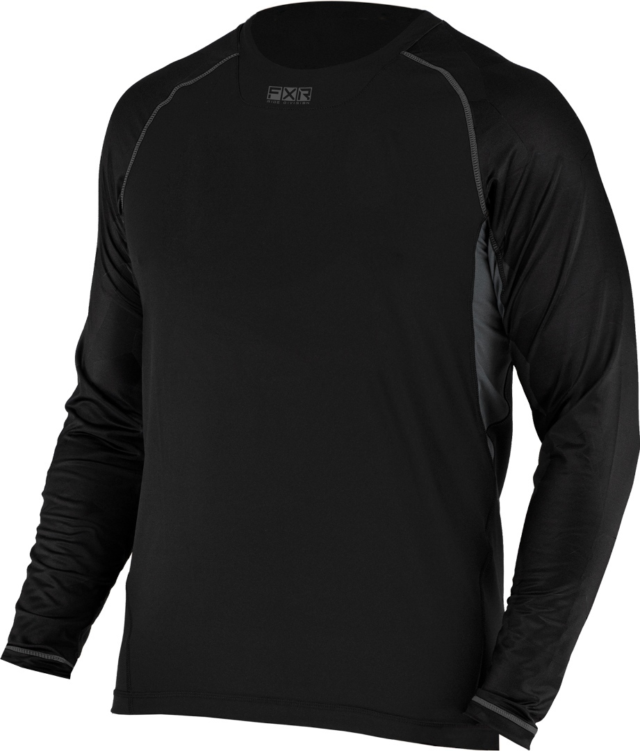 Image of FXR Atmosphere Chemise fonctionnelle Longsleeve Noir Gris 2XL