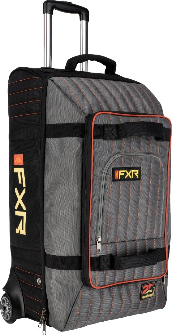 FXR Factory Ride Boîtier à roues Noir Gris Orange 60l+