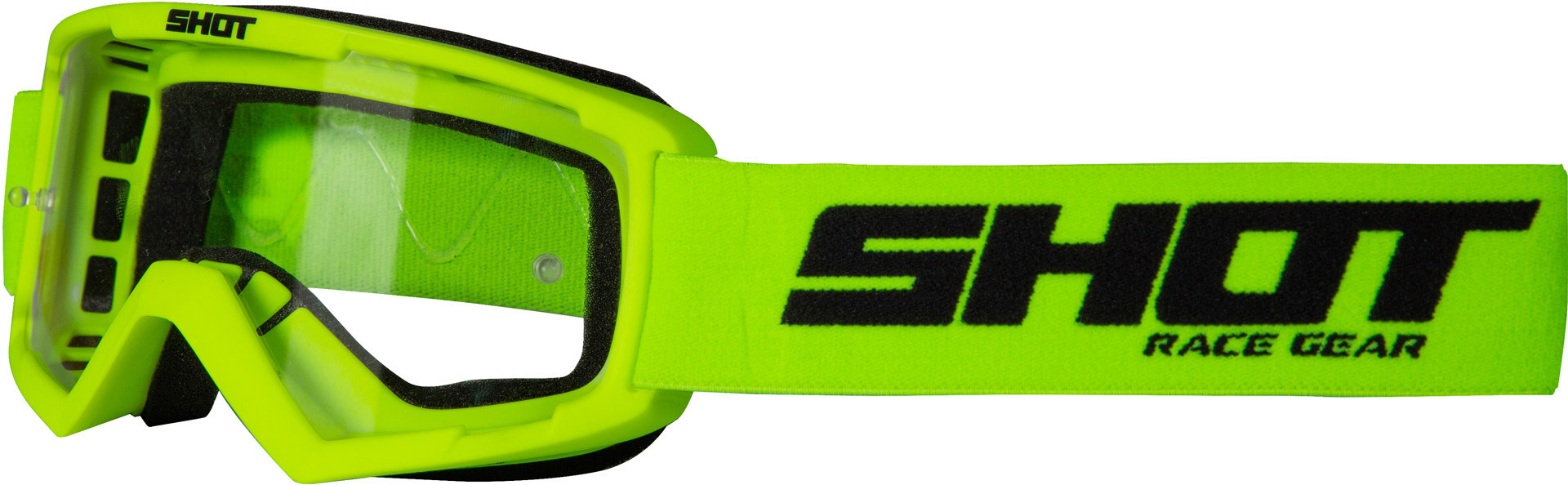 Shot Rocket Lunettes de motocross pour enfants Jaune unique taille