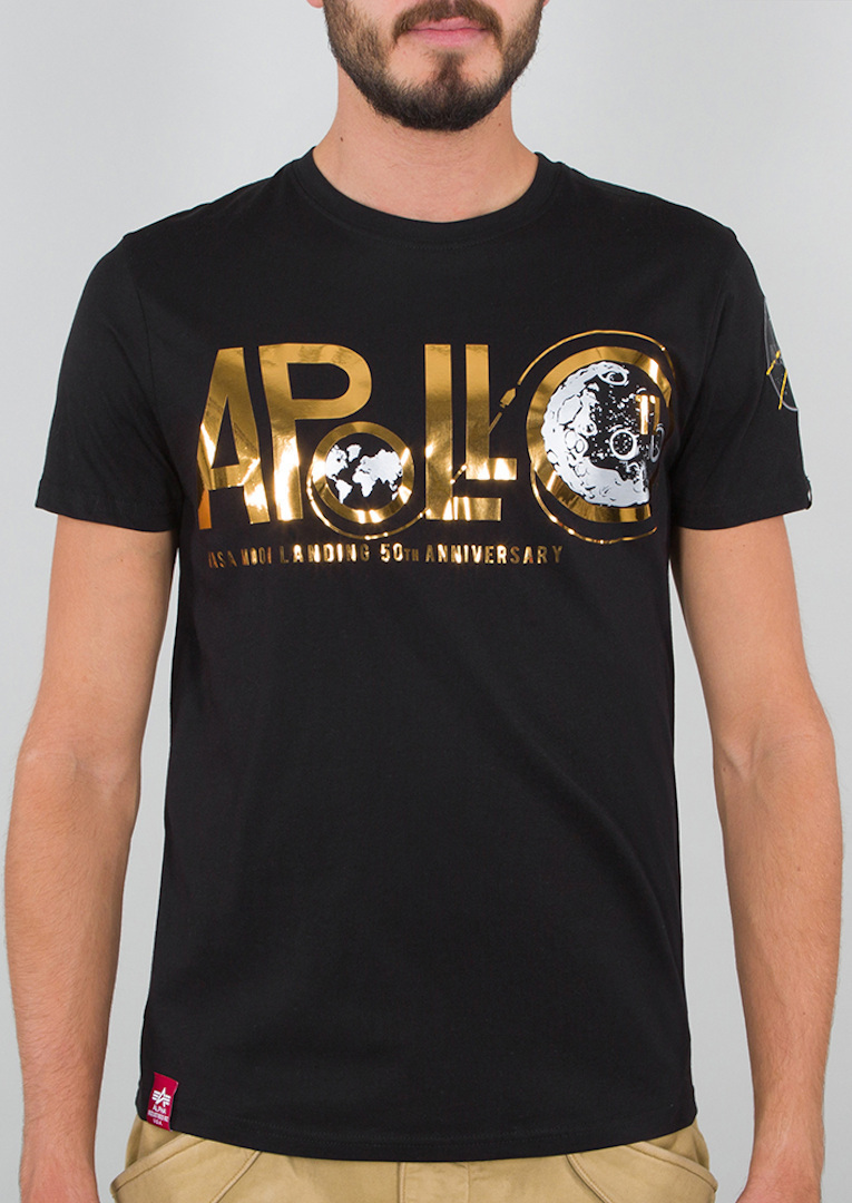 Alpha Industries Apollo 50 PM T-Shirt Noir XS