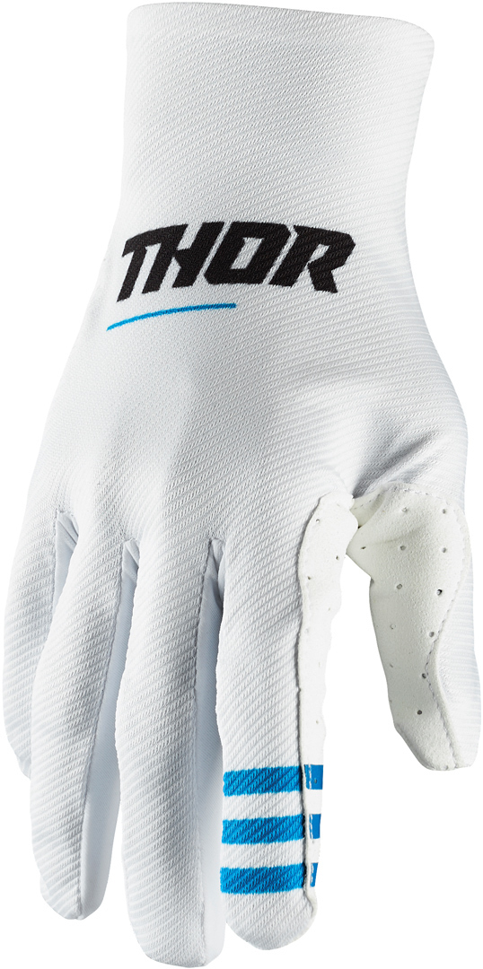 Thor Agile Plus Gants de Motocross Blanc XS