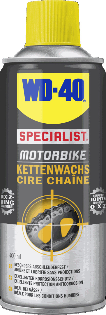 WD-40 Specialist Motorbike Cire de chaîne 400ml