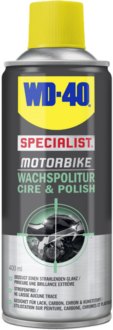 WD-40 Specialist Motorbike Cire polonaise 400ml