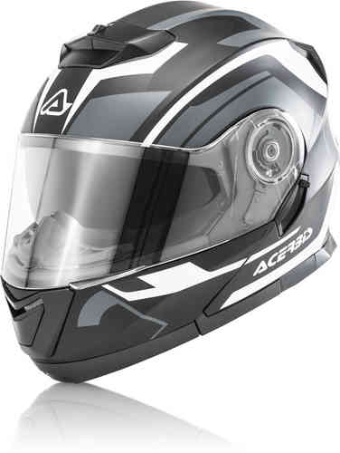 Acerbis Serel Graphics Casco Negro Gris S