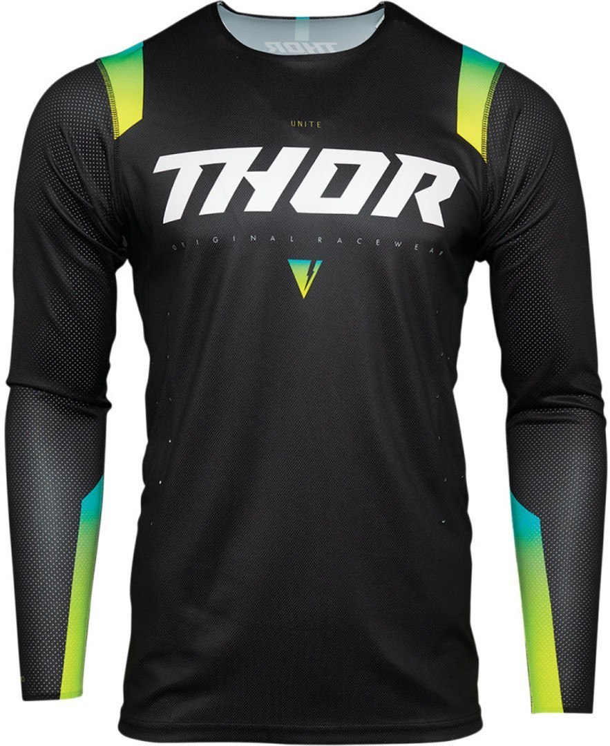Thor Prime Pro Unite Maillot motocross Noir S