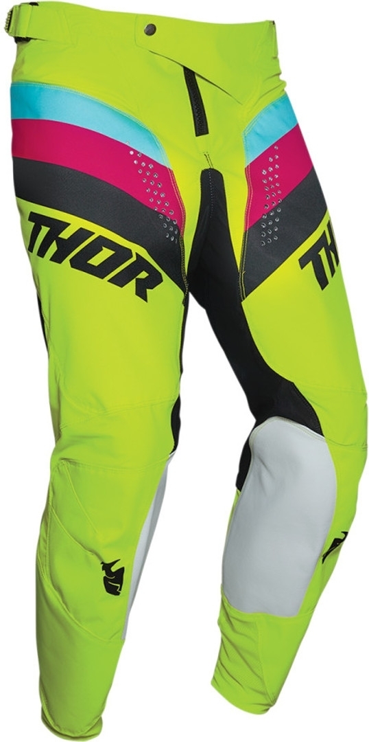 Thor Pulse Racer Pantalon Motocross Noir Jaune 28