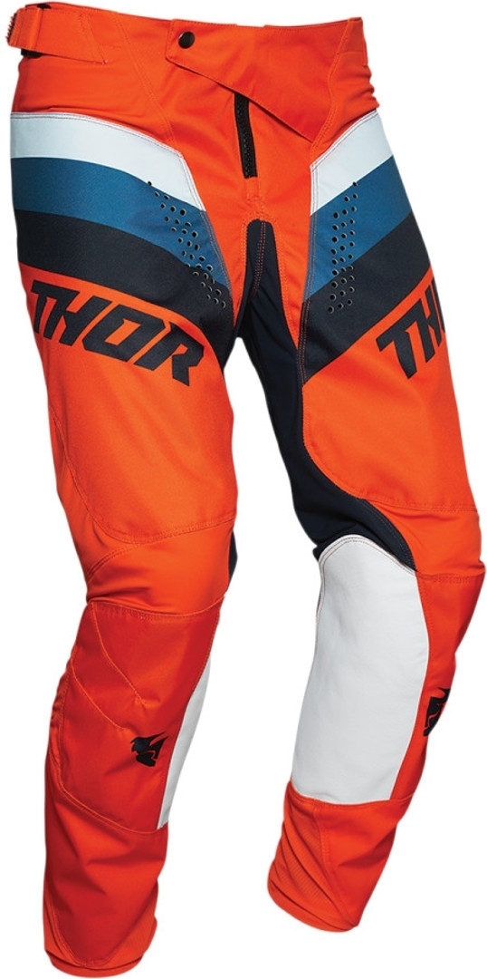 Thor Pulse Racer Pantalon Motocross Bleu Orange 28