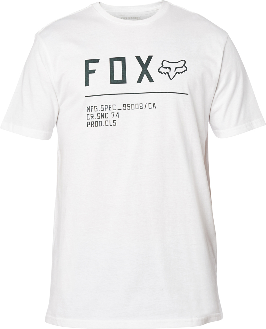 FOX Non Stop Premium T-Shirt Blanc S