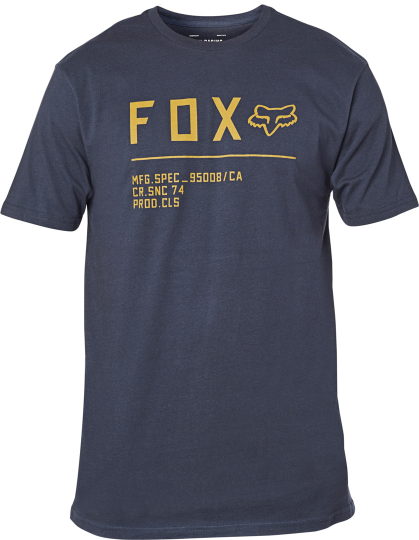 FOX Non Stop Premium T-Shirt Bleu S