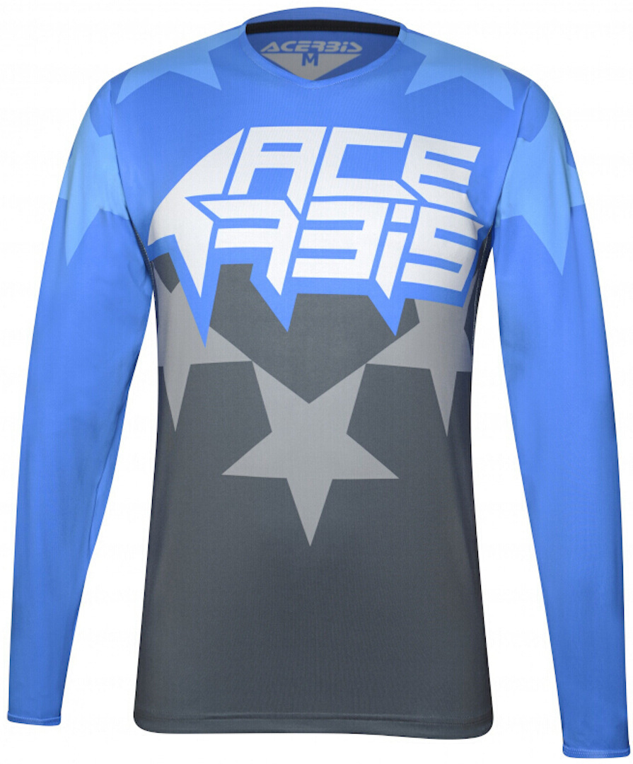Acerbis X-Flex Maillot motocross Gris Bleu S