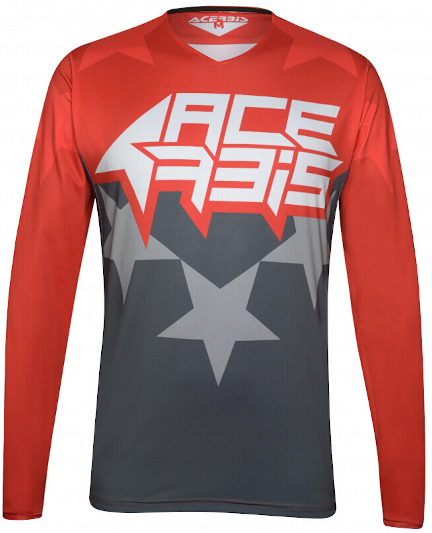 Acerbis X-Flex Maillot motocross Gris Rouge S