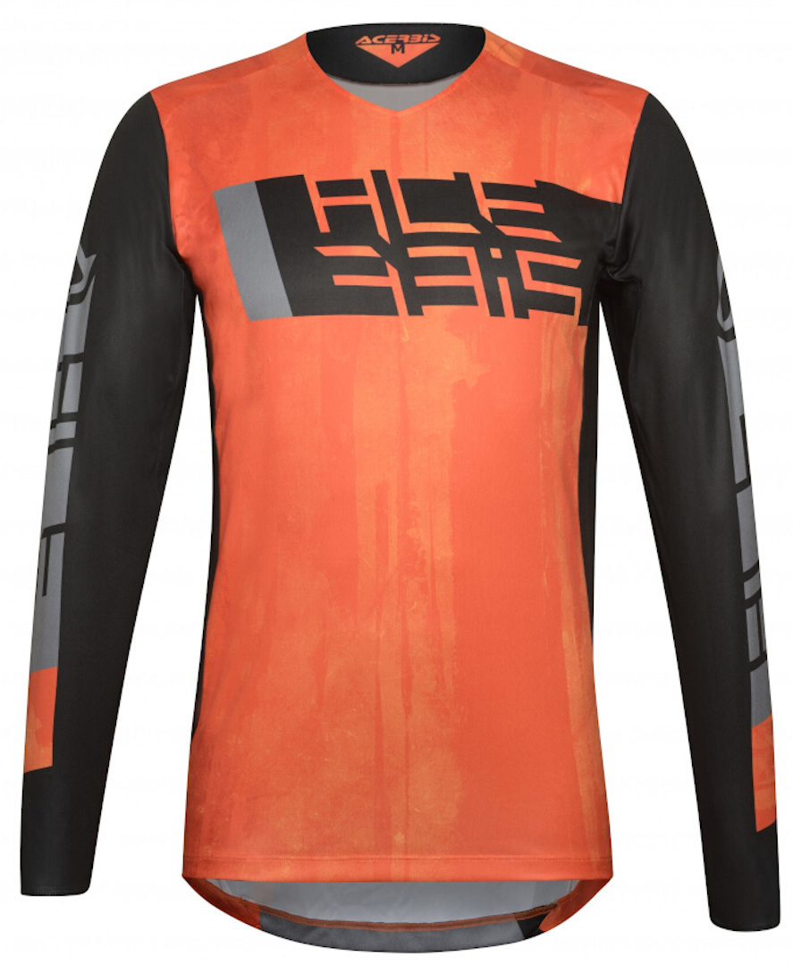 Acerbis LTD Outrun Maillot motocross Noir Orange S