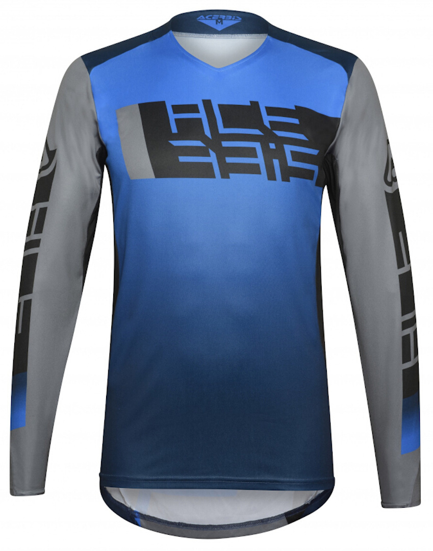 Acerbis LTD Outrun Maillot motocross Gris Bleu S