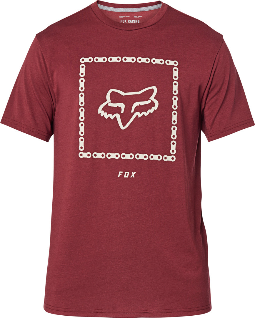 FOX Missing Link Tech T-Shirt Rouge S