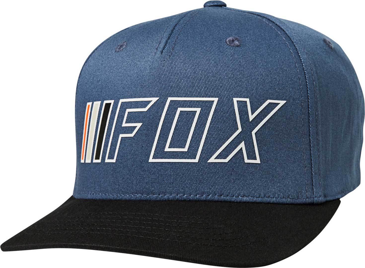 FOX Brake Check Flexfit Cap Noir Bleu S M