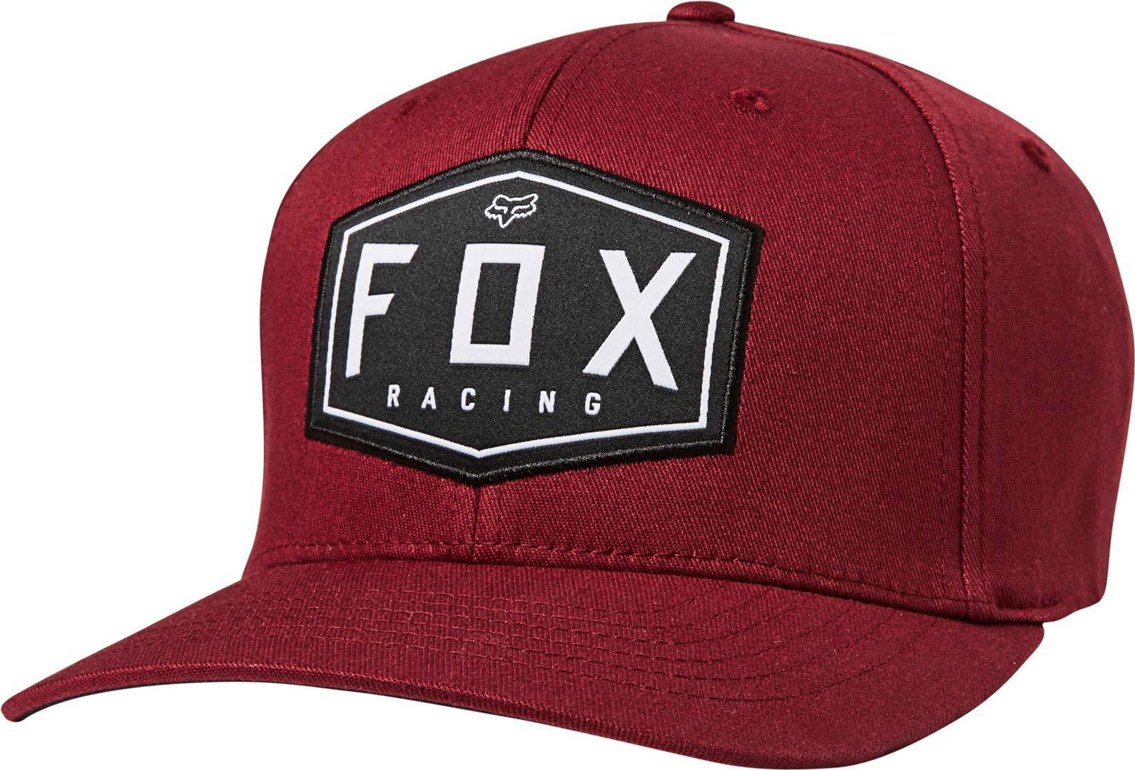 FOX Crest Flexfit Cap Rouge S M