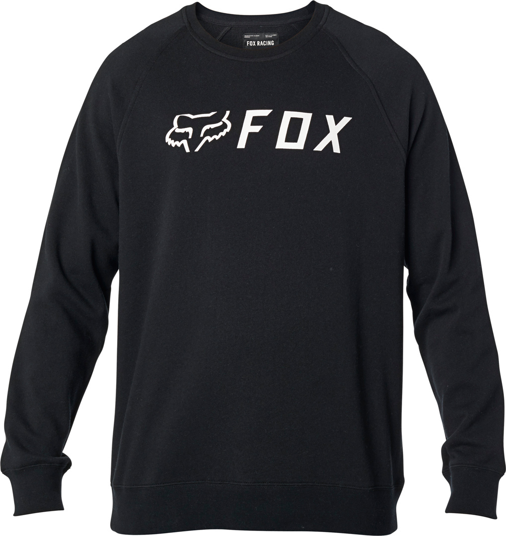 FOX Apex Crew Pullover Noir S