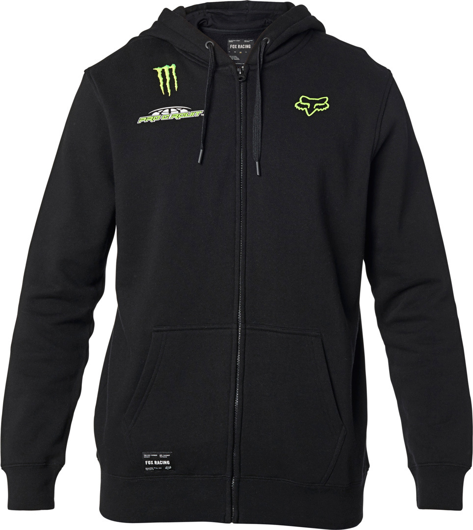 FOX Pro Circuit Zip Hoodie Noir S