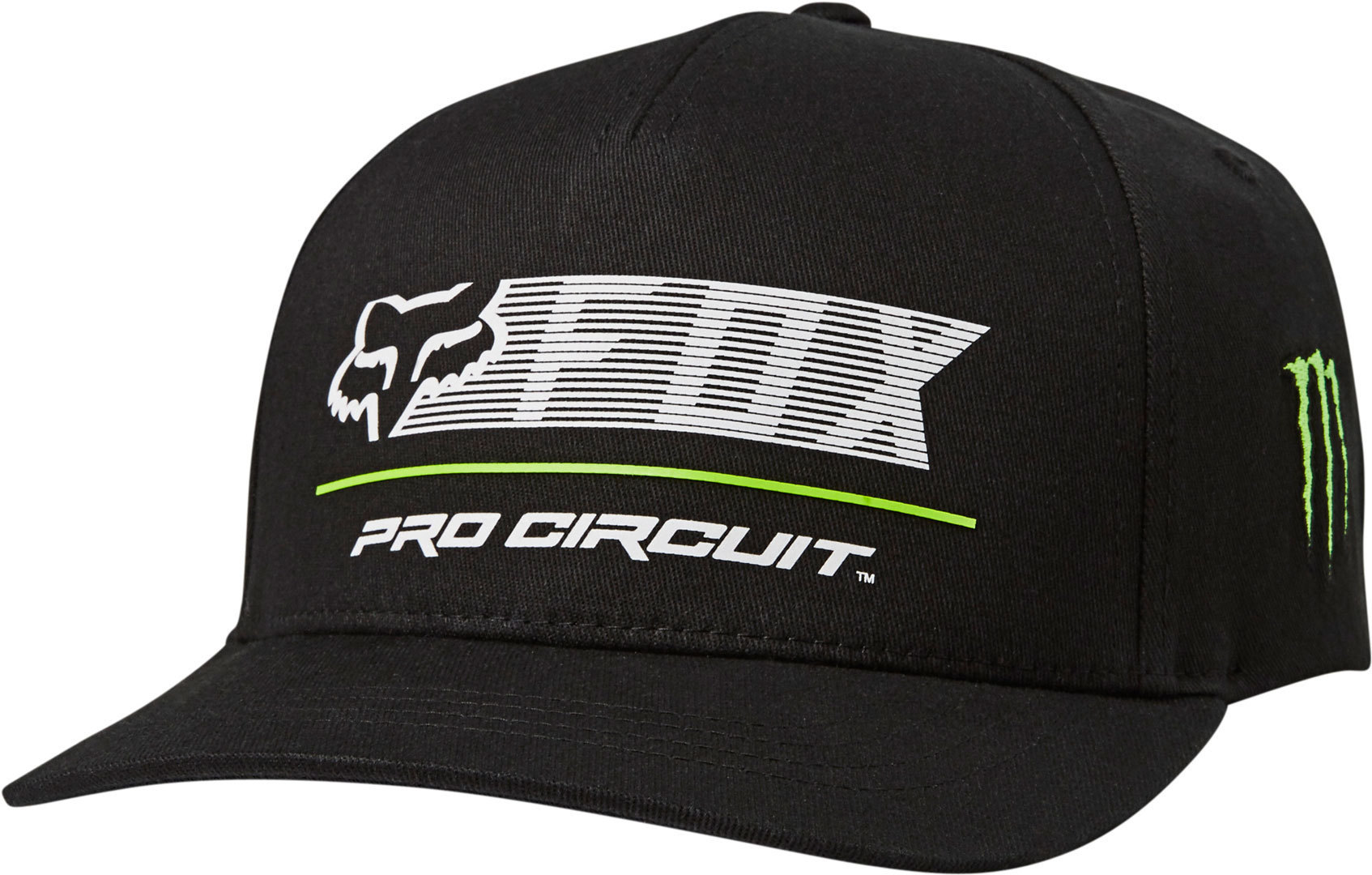 FOX Pro Circuit Flexfit Cap Noir S M