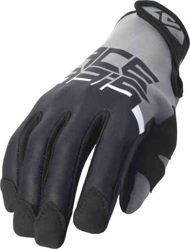 Acerbis CE Neoprene 3.0 Guantes de moto Negro Gris 3XL