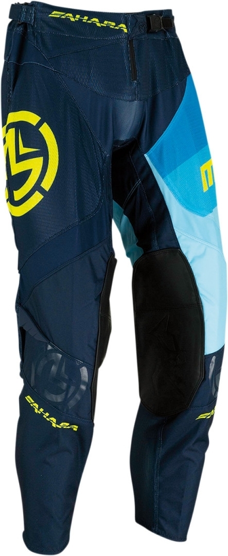 Moose Racing Sahara Racewear Pantalon Motocross Bleu Jaune 28