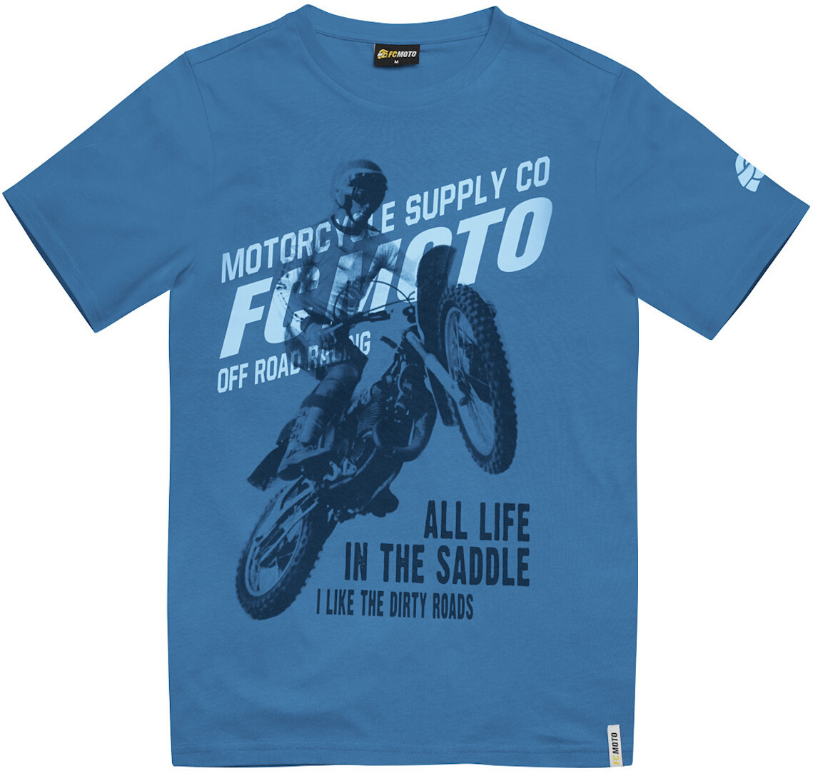 FC-Moto Team-FCM T-Shirt Bleu S