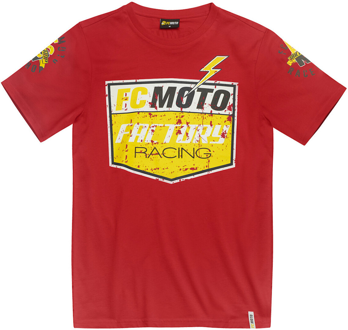 Image of FC-Moto Crew T-Shirt Rouge 2XL