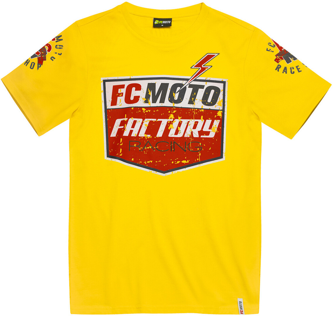 Image of FC-Moto Crew T-Shirt Jaune 2XL