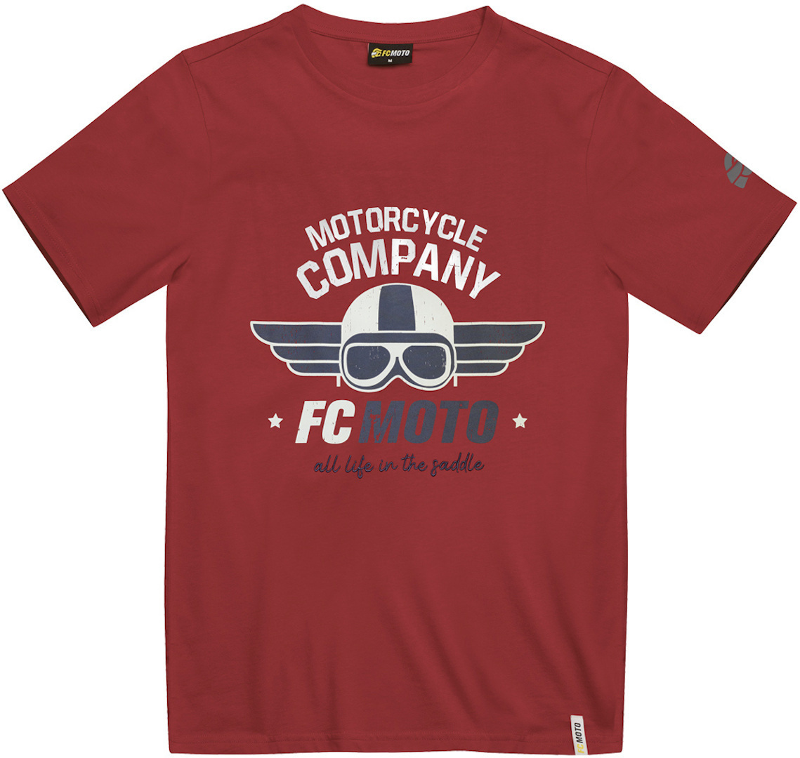 FC-Moto Wings T-Shirt Rouge S