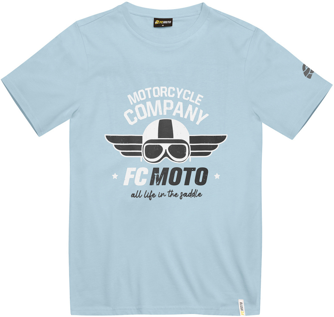 FC-Moto Wings T-Shirt Bleu S