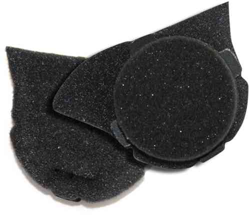 HJC RPHA 11 Almohadillas para los oídos Negro un tamaño