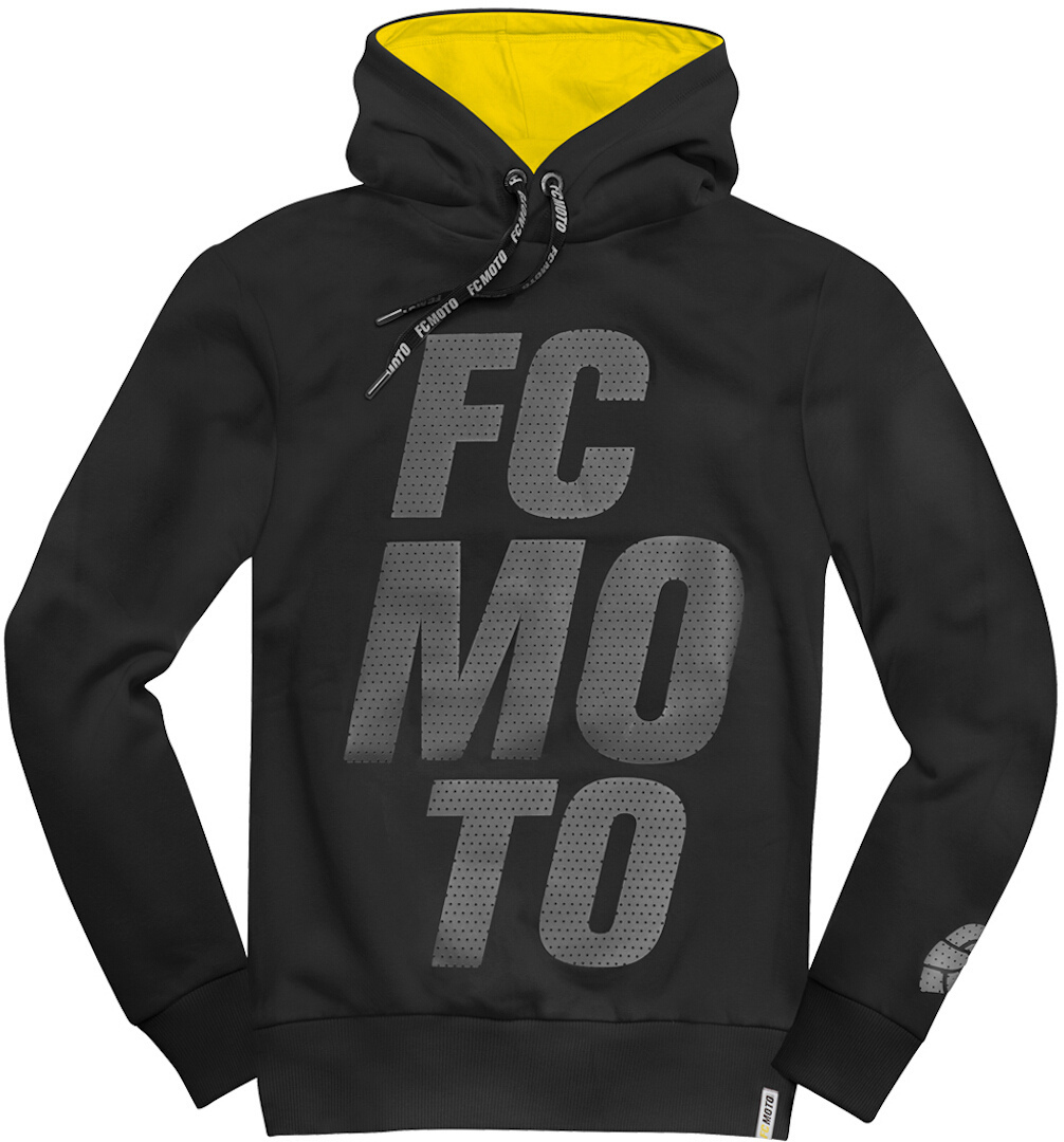 FC-Moto Logo-H Capuche Noir S
