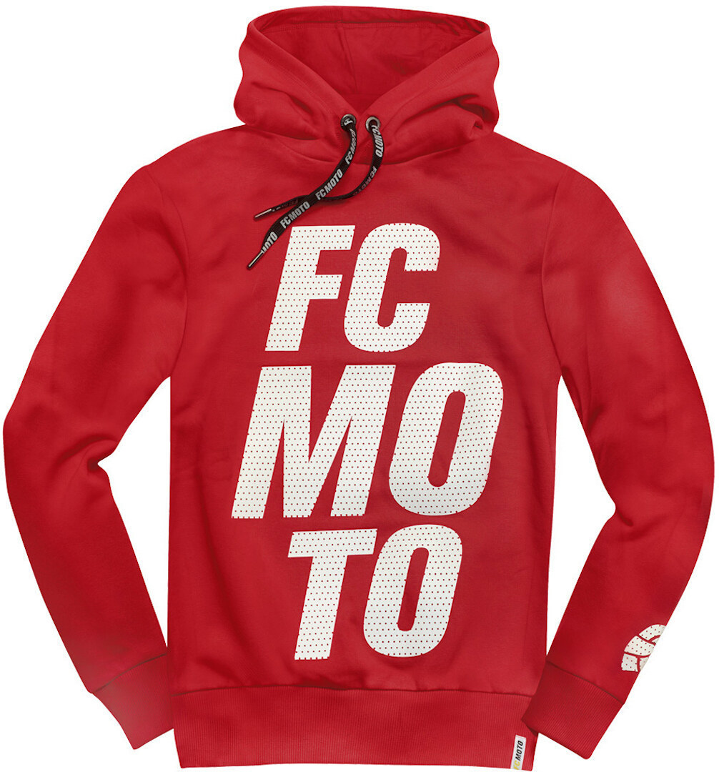 FC-Moto Logo-H Capuche Rouge S