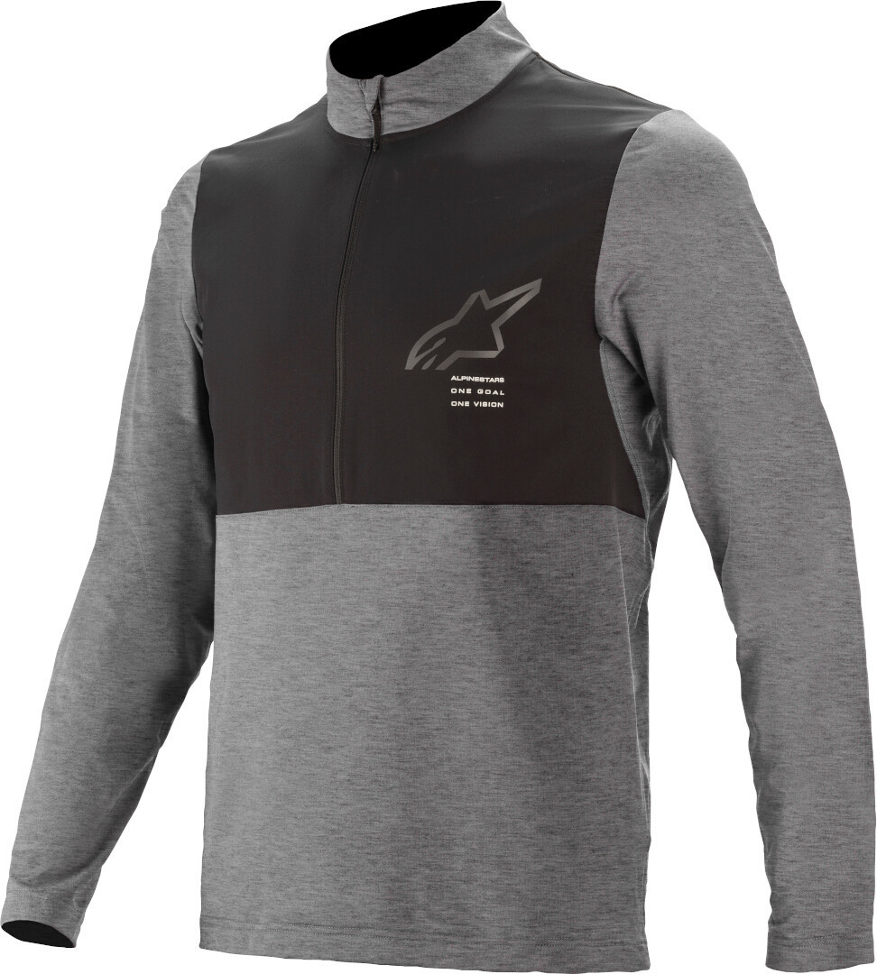 Alpinestars Nevada Maillot de vélo Noir Gris S