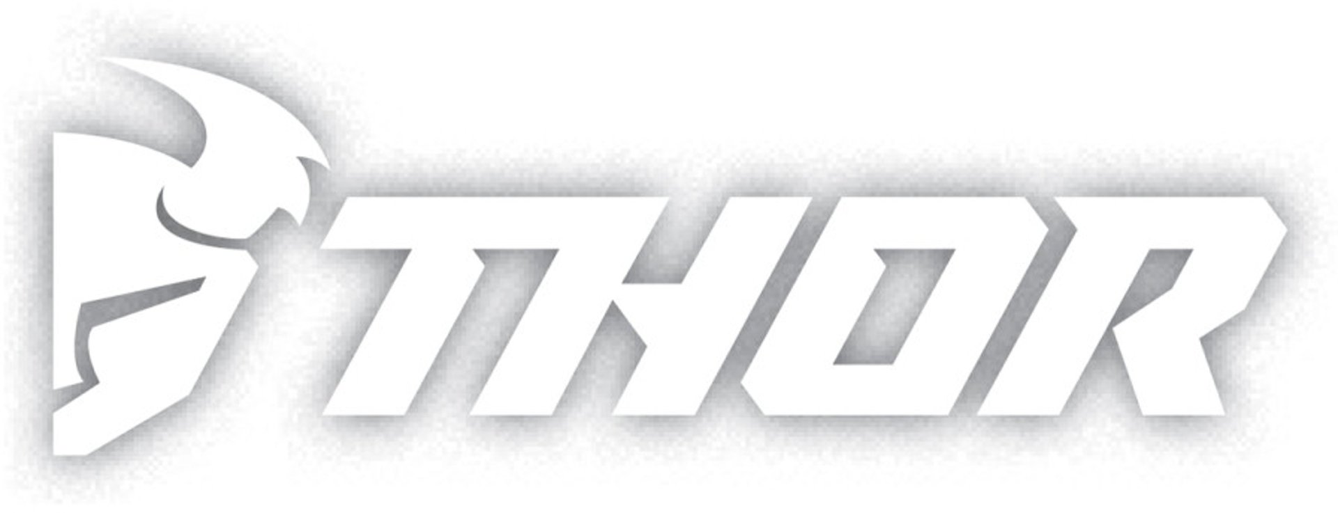 Thor Décalcomanie du pare-brise Blanc unique taille