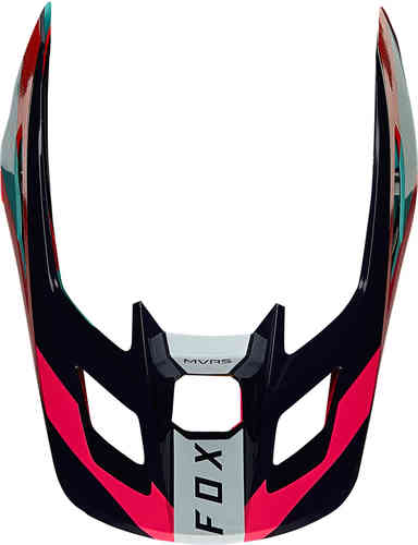 FOX V2 Voke Pico del Casco Rosa M