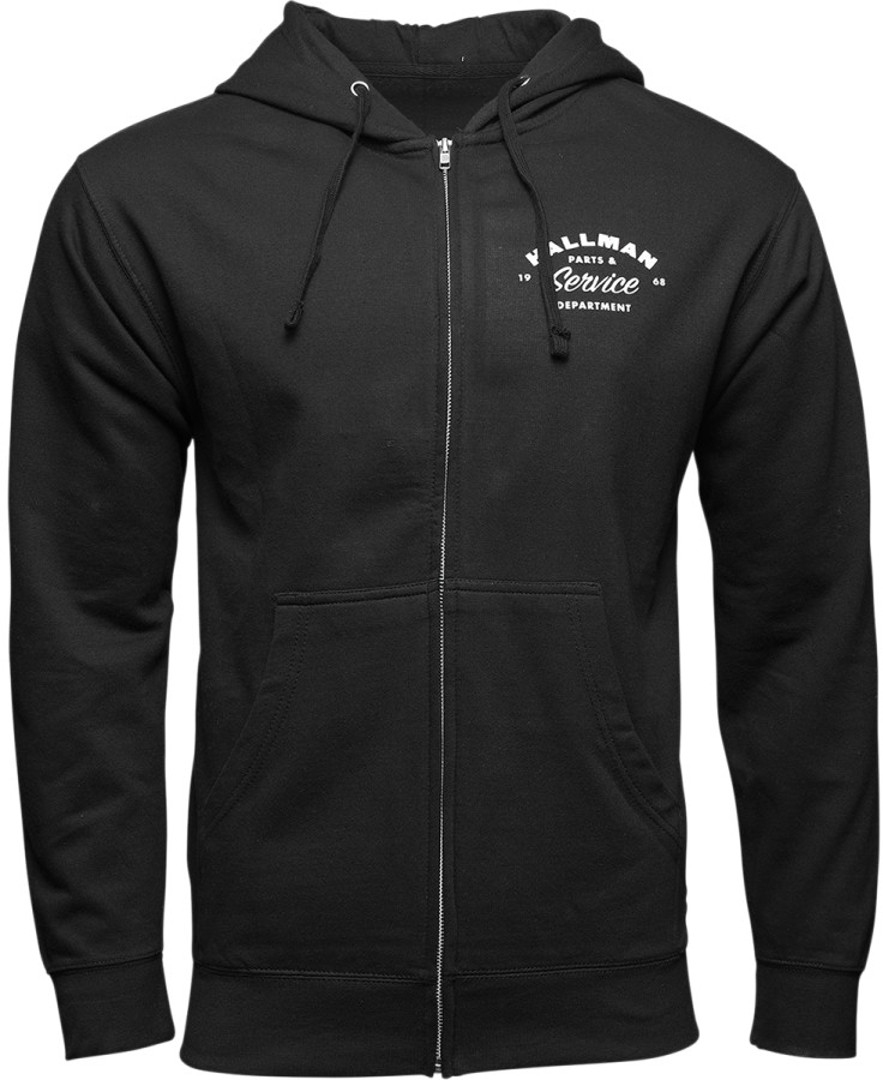 Thor Hallman Collection Dept. Zip-Up Pullover Noir S