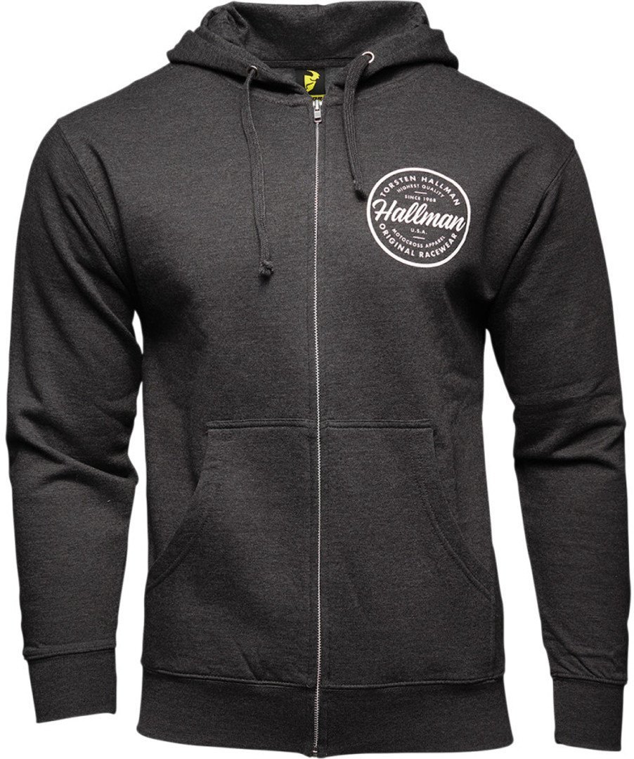 Thor Hallman Collection Traditions Zip-Up Pullover Gris S