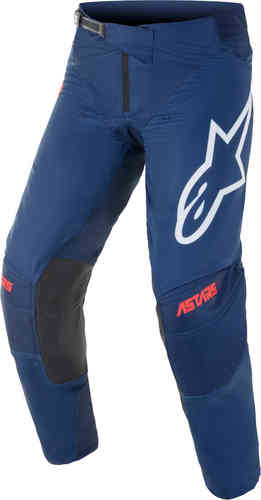 Alpinestars Techstar Venom Pantalones de Motocross Blanco Rojo Azul 30
