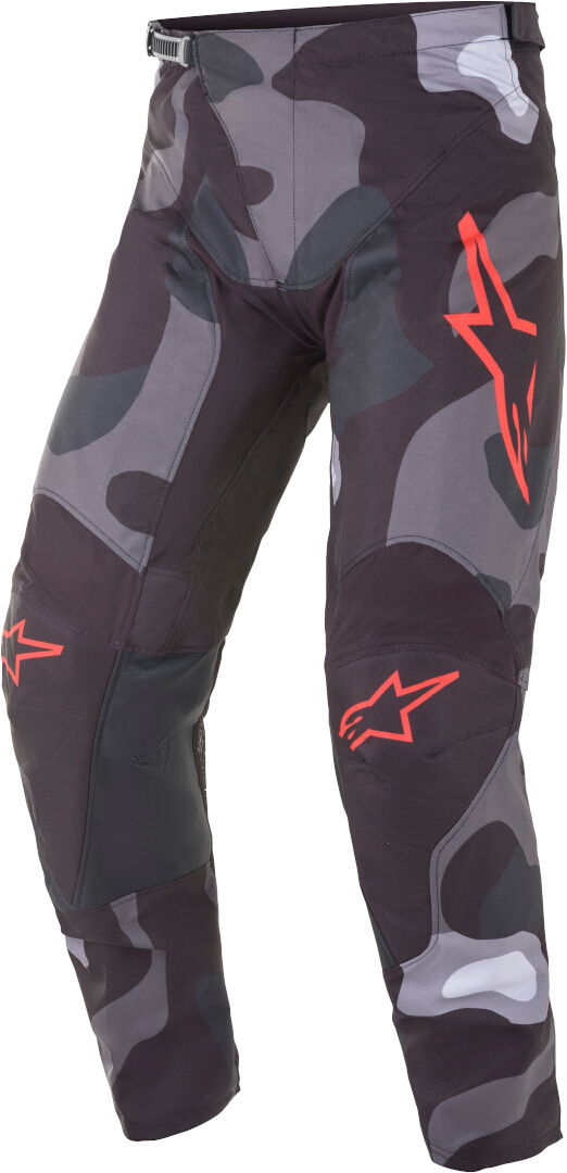 Alpinestars Racer Tactical Pantalon Motocross Noir Gris Rouge 28