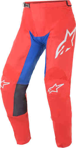 Alpinestars Racer Supermatic Pantalones de Motocross Rojo Azul 38