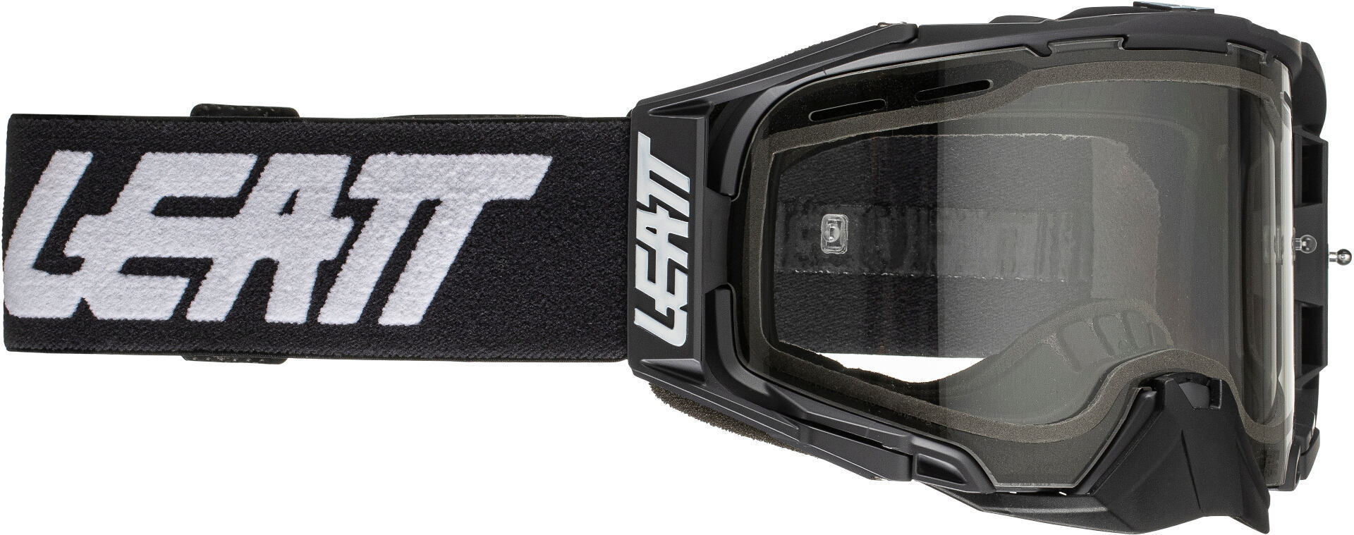 Image of Leatt Velocity 6.5 Enduro Graphene Lunettes de motocross transparent unique taille