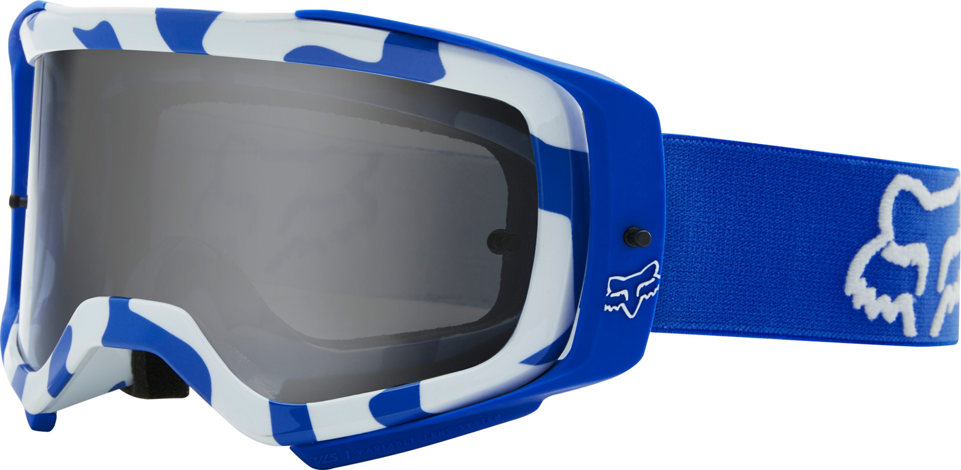 FOX Airspace Stray Lunettes de motocross Bleu unique taille