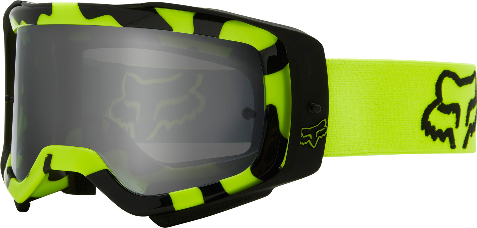 FOX Airspace Stray Lunettes de motocross Jaune unique taille