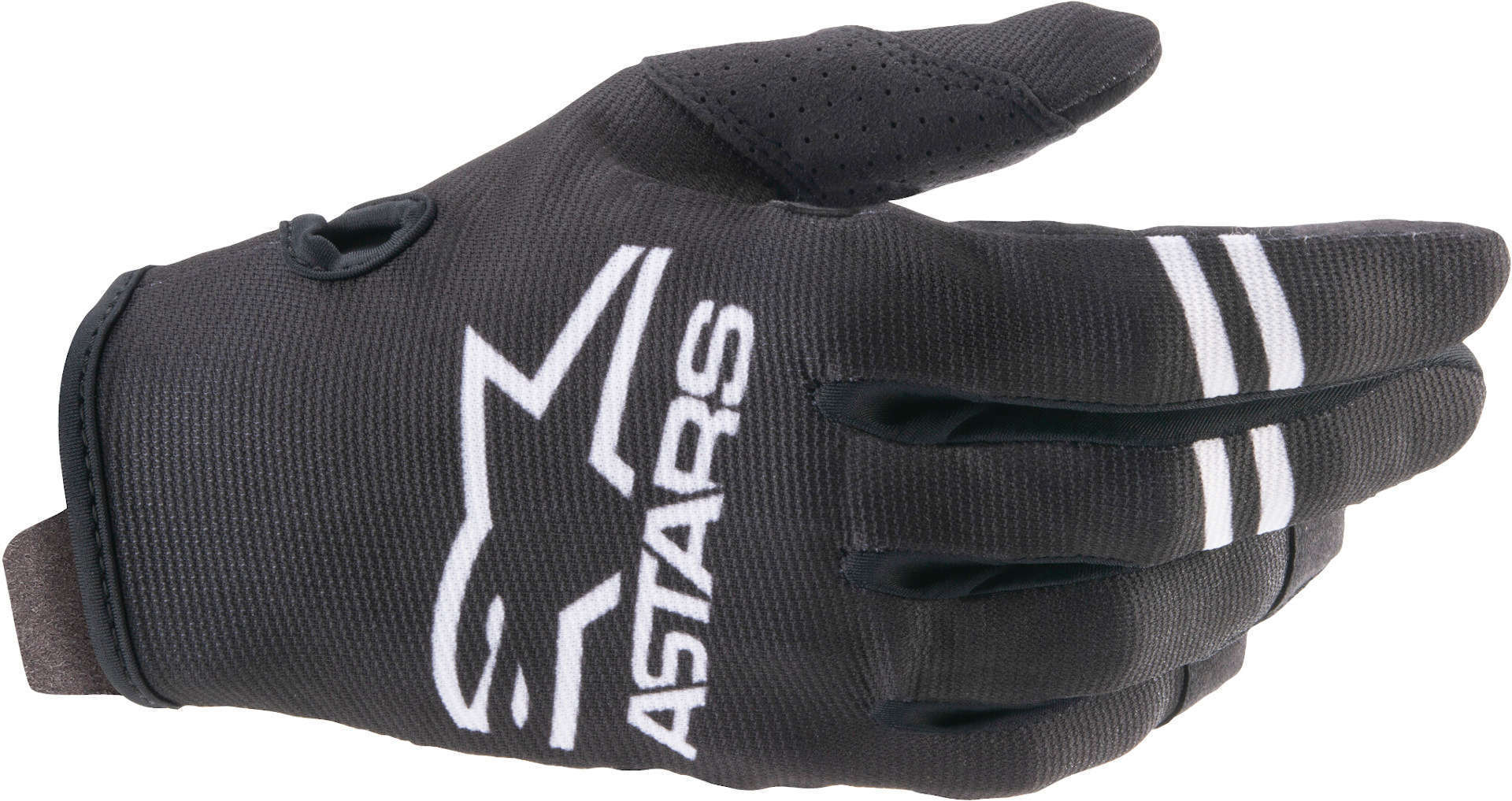 Alpinestars Radar Gants de motocross pour les jeunes Noir Blanc 3XL