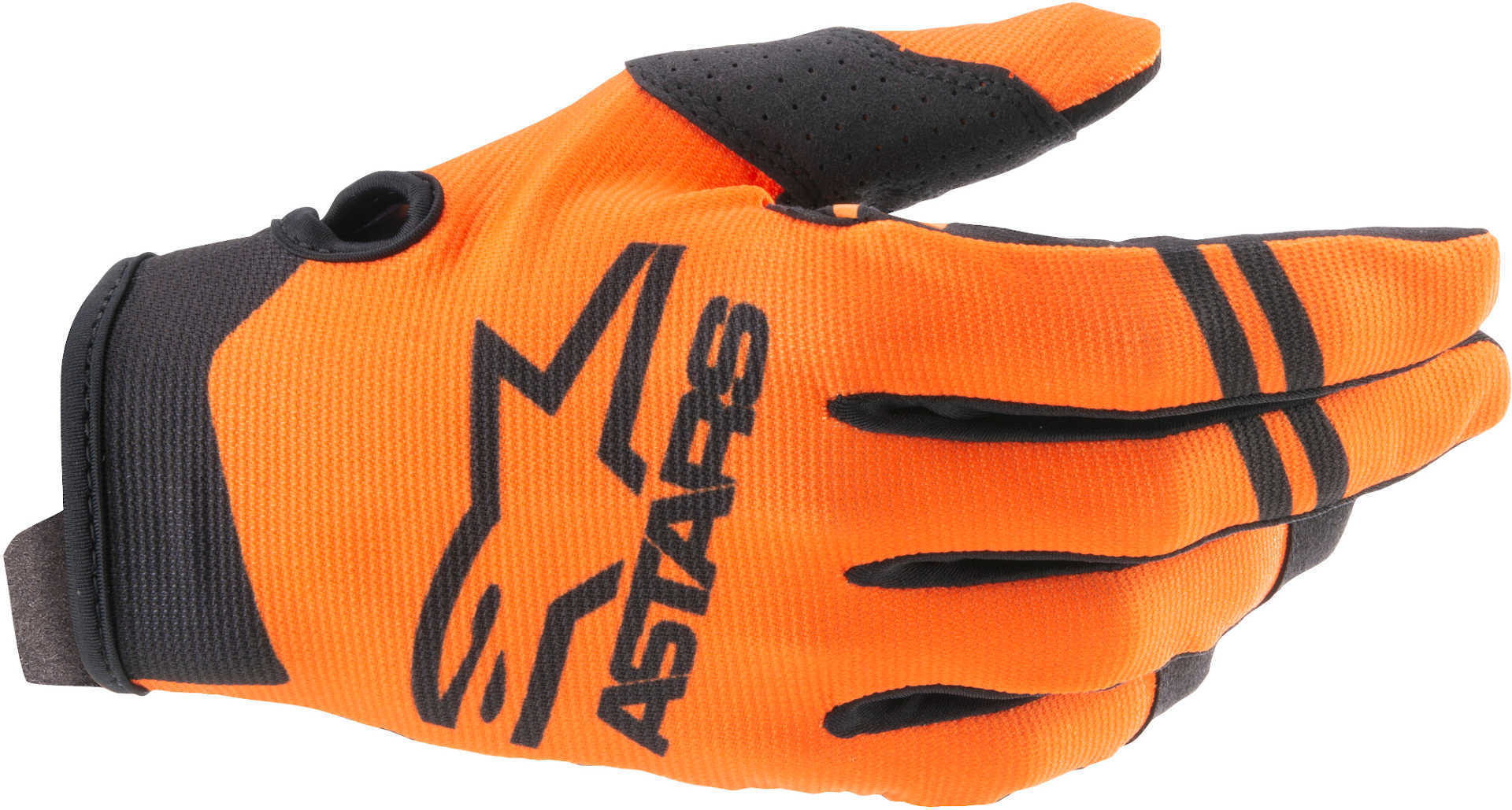 Alpinestars Radar Gants de motocross pour les jeunes Noir Orange 3XL