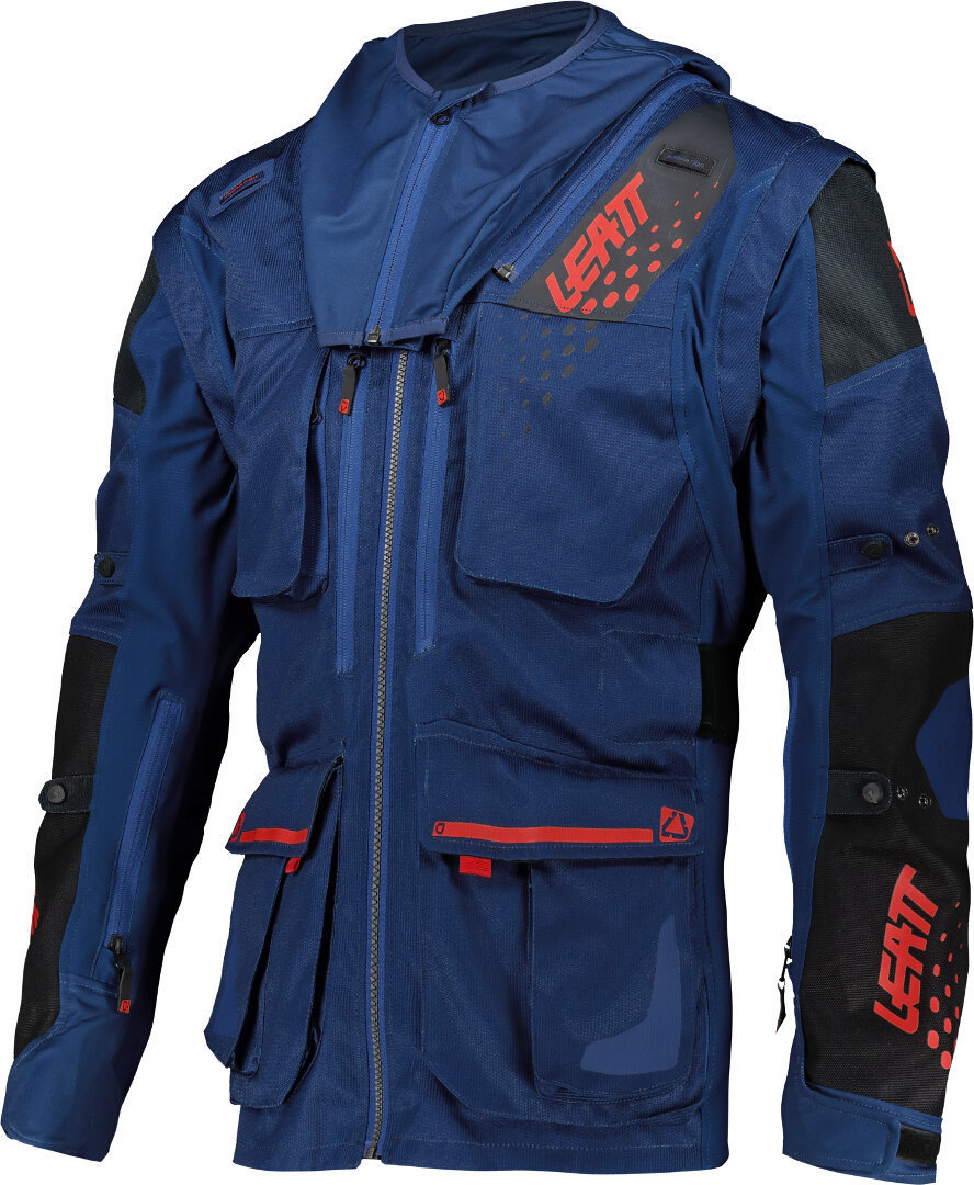 Leatt Moto 5.5 Enduro Veste Motocross Bleu S