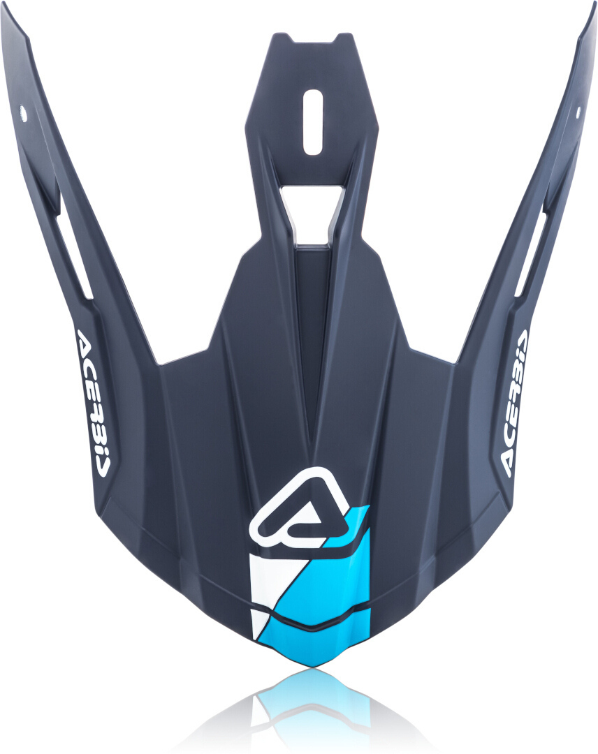 Acerbis Steel Carbon/X-Pro VTR Pic casque Blanc Bleu unique taille